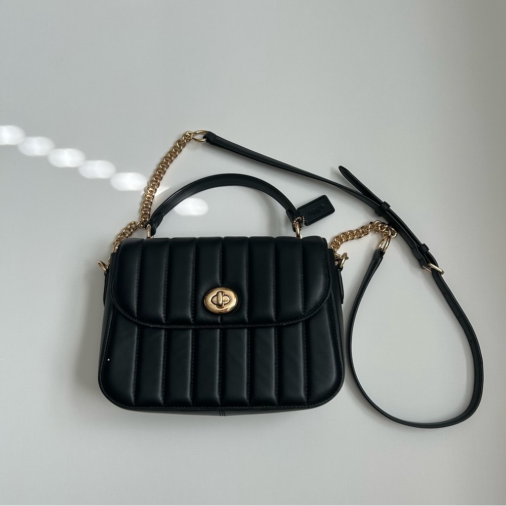 Black coach bag